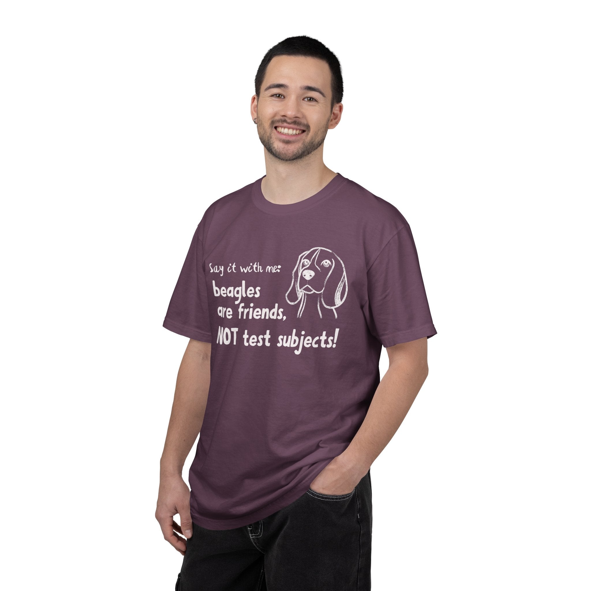 Beagles Are Friends Not Test Subjects T-Shirt