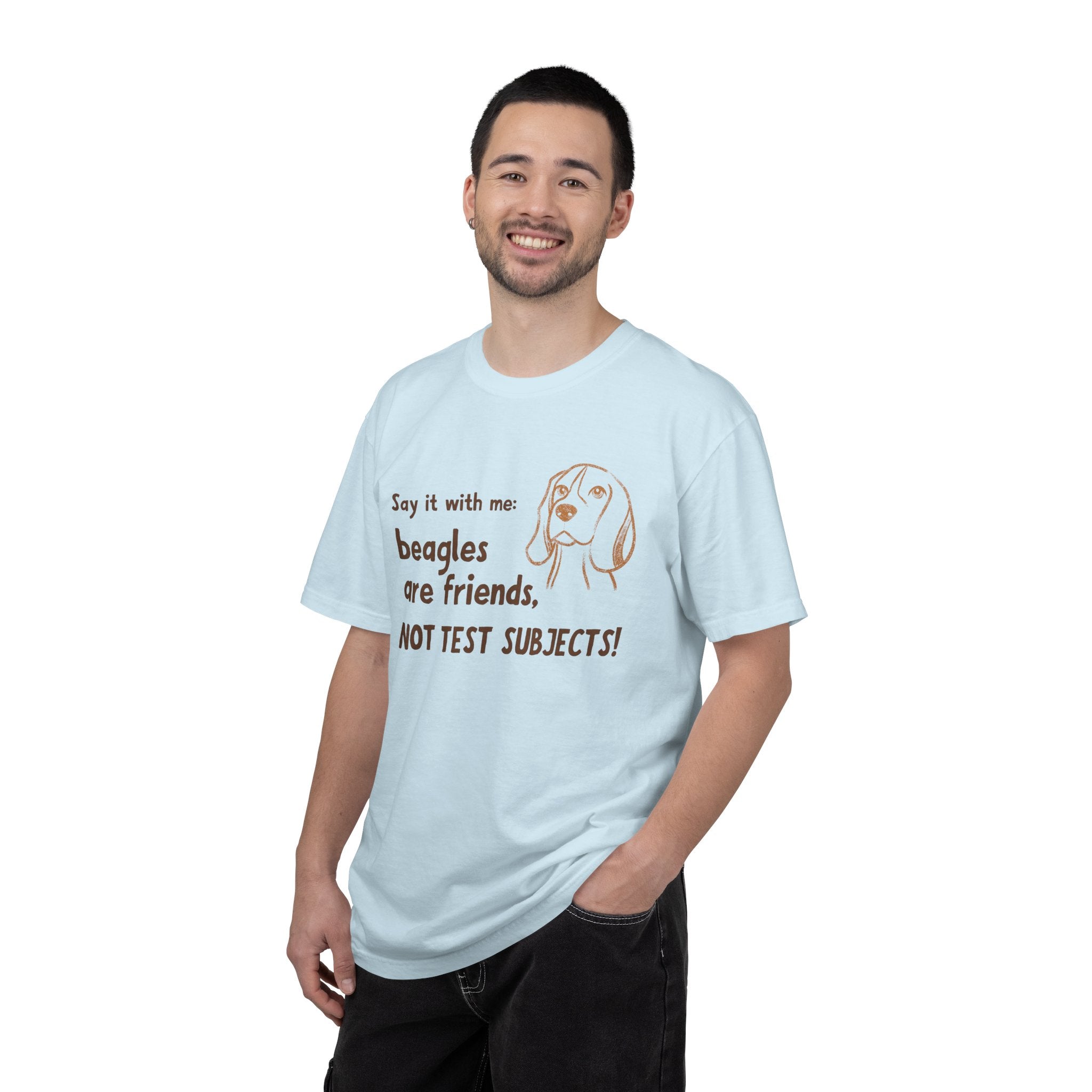 Beagles Are Friends Not Test Subjects T-Shirt