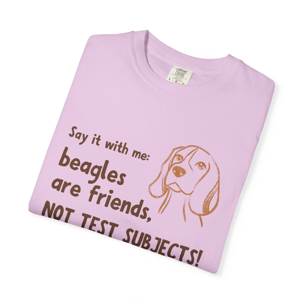 Beagles Are Friends Not Test Subjects T-Shirt