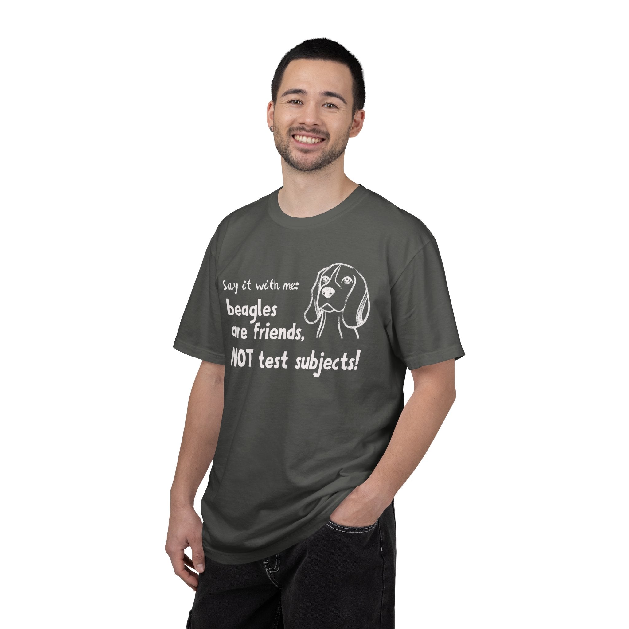 Beagles Are Friends Not Test Subjects T-Shirt