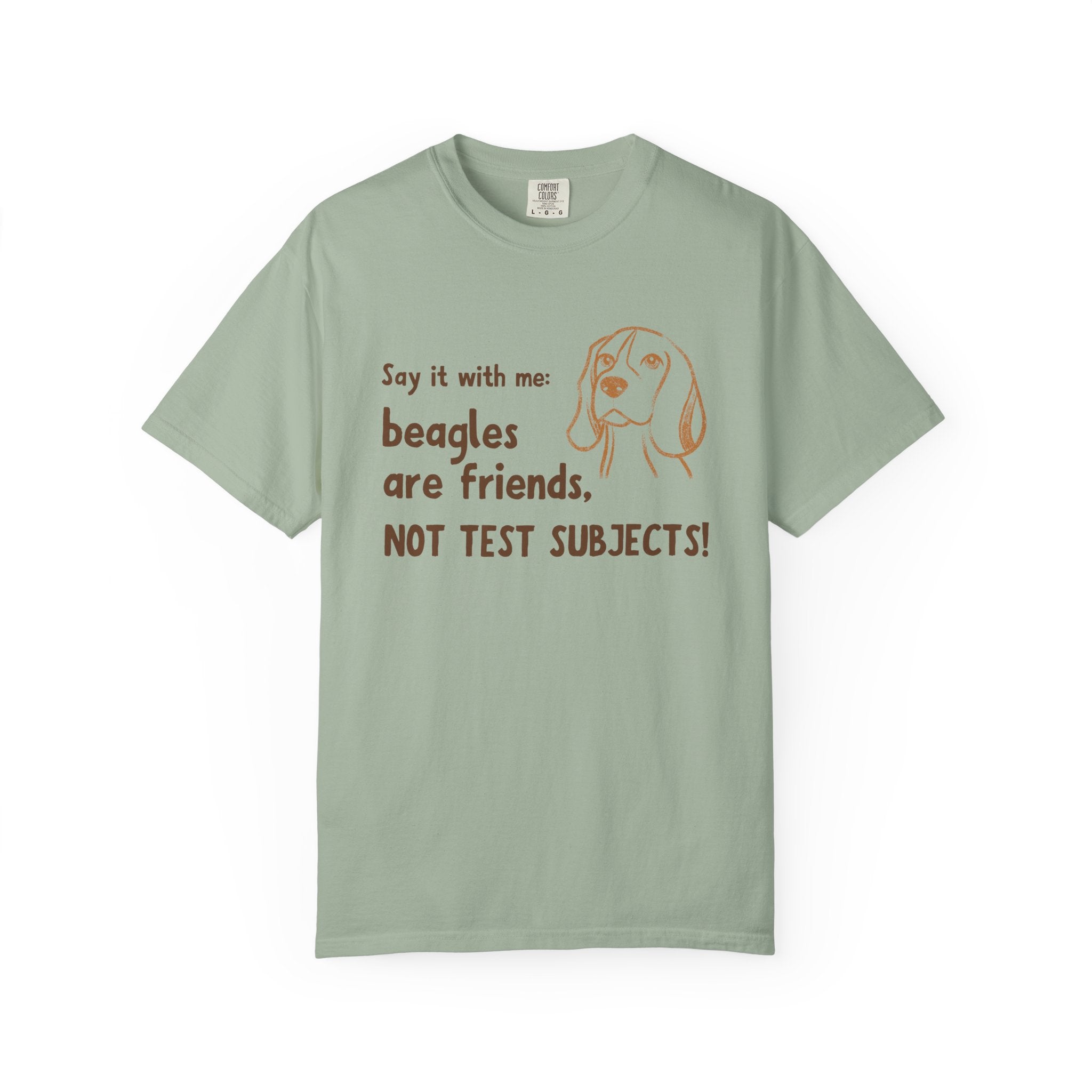 Beagles Are Friends Not Test Subjects T-Shirt
