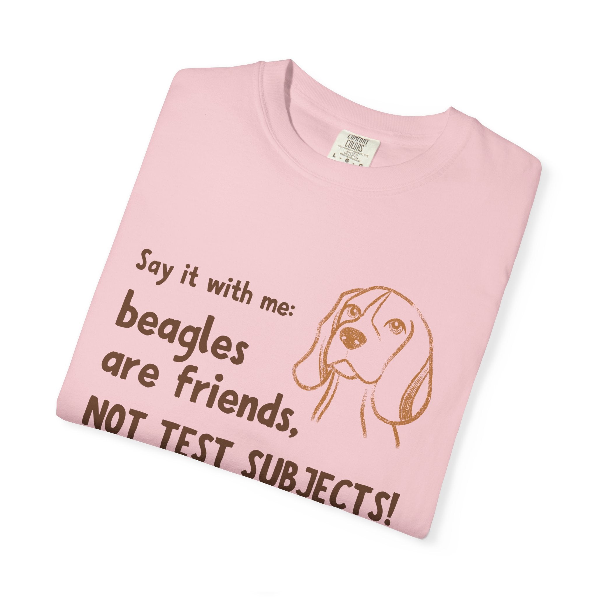 Beagles Are Friends Not Test Subjects T-Shirt
