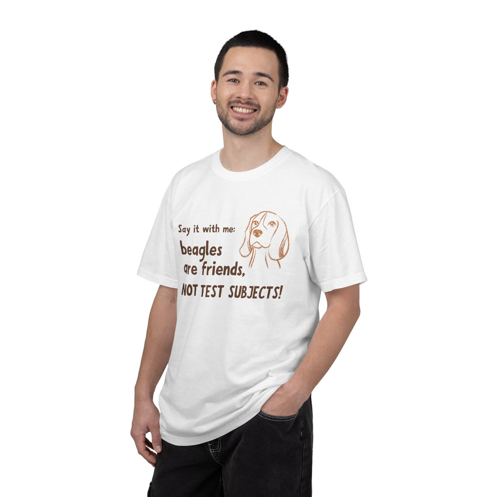 Beagles Are Friends Not Test Subjects T-Shirt