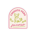 Chihuahua "Chiquito pero picoso" Kiss-Cut Vinyl Sticker — “Chiquito Pero Picoso” Cute Dog Decal