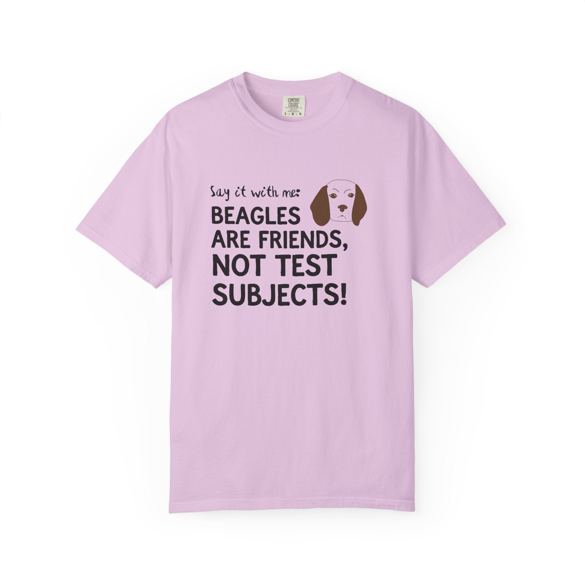 Beagles Are Friends Not Test Subjects T-Shirt