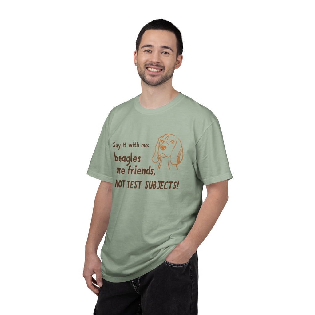 Beagles Are Friends Not Test Subjects T-Shirt