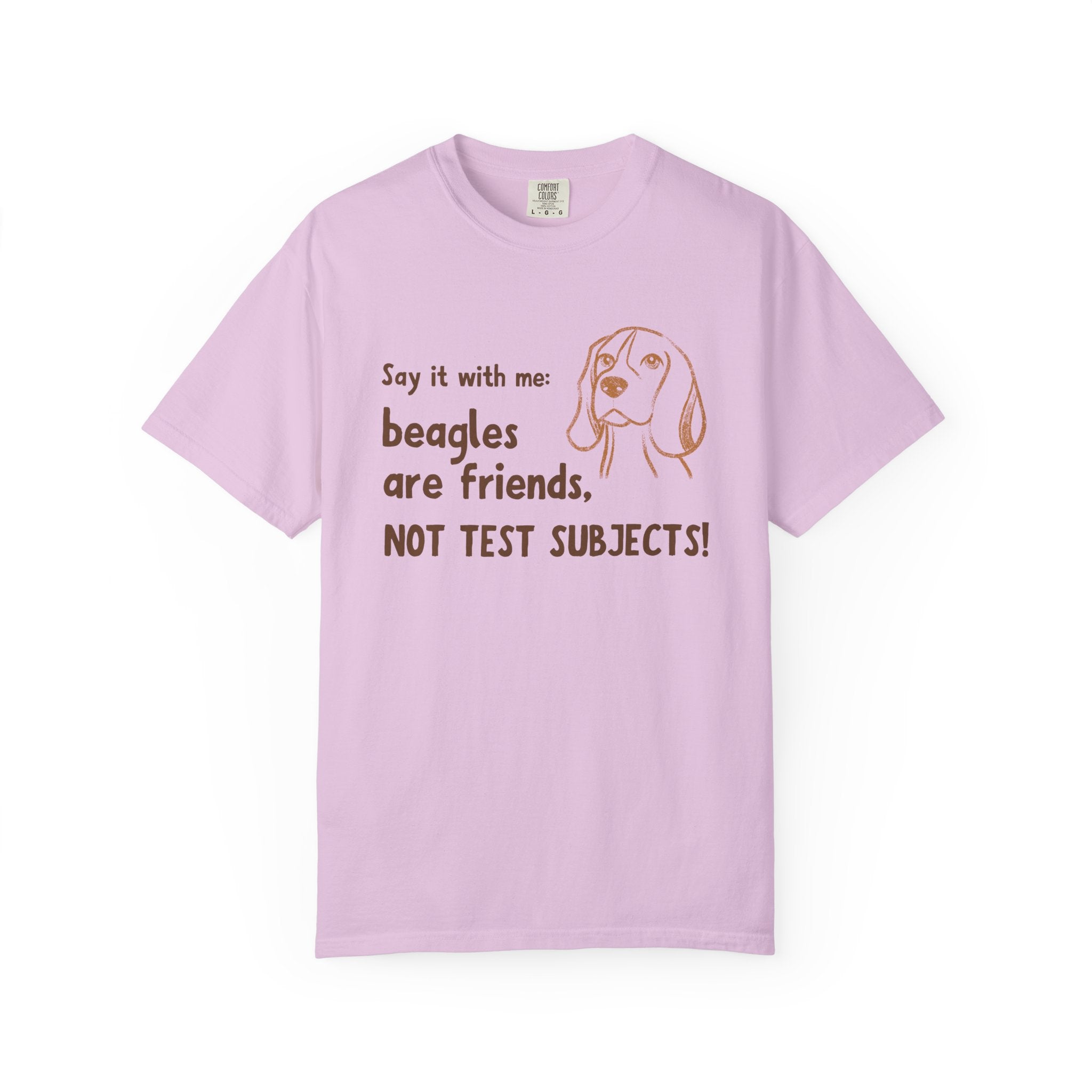 Beagles Are Friends Not Test Subjects T-Shirt