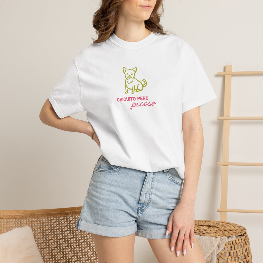 Chihuahua "Chiquito pero picoso" T-Shirt — Animal Rescue Advocacy Tee