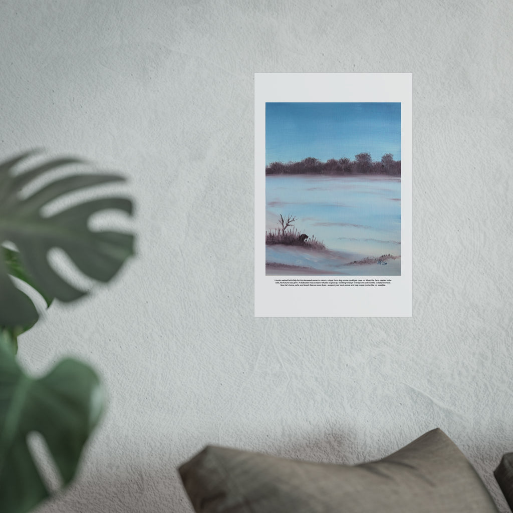 Lincoln — Original Painting by  Brian Patterson — Fine Art Poster