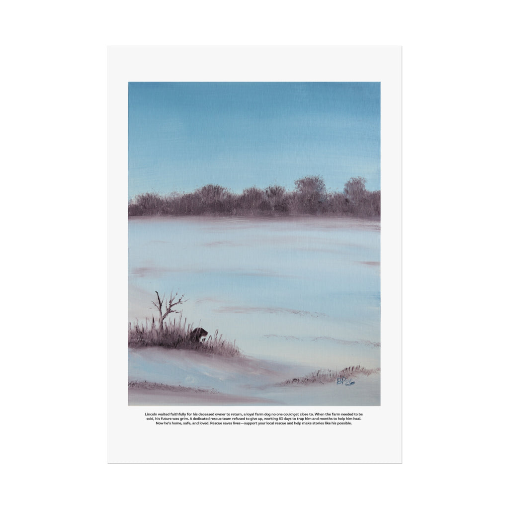 Lincoln — Original Painting by  Brian Patterson — Fine Art Poster