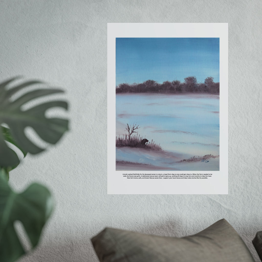Lincoln — Original Painting by  Brian Patterson — Fine Art Poster