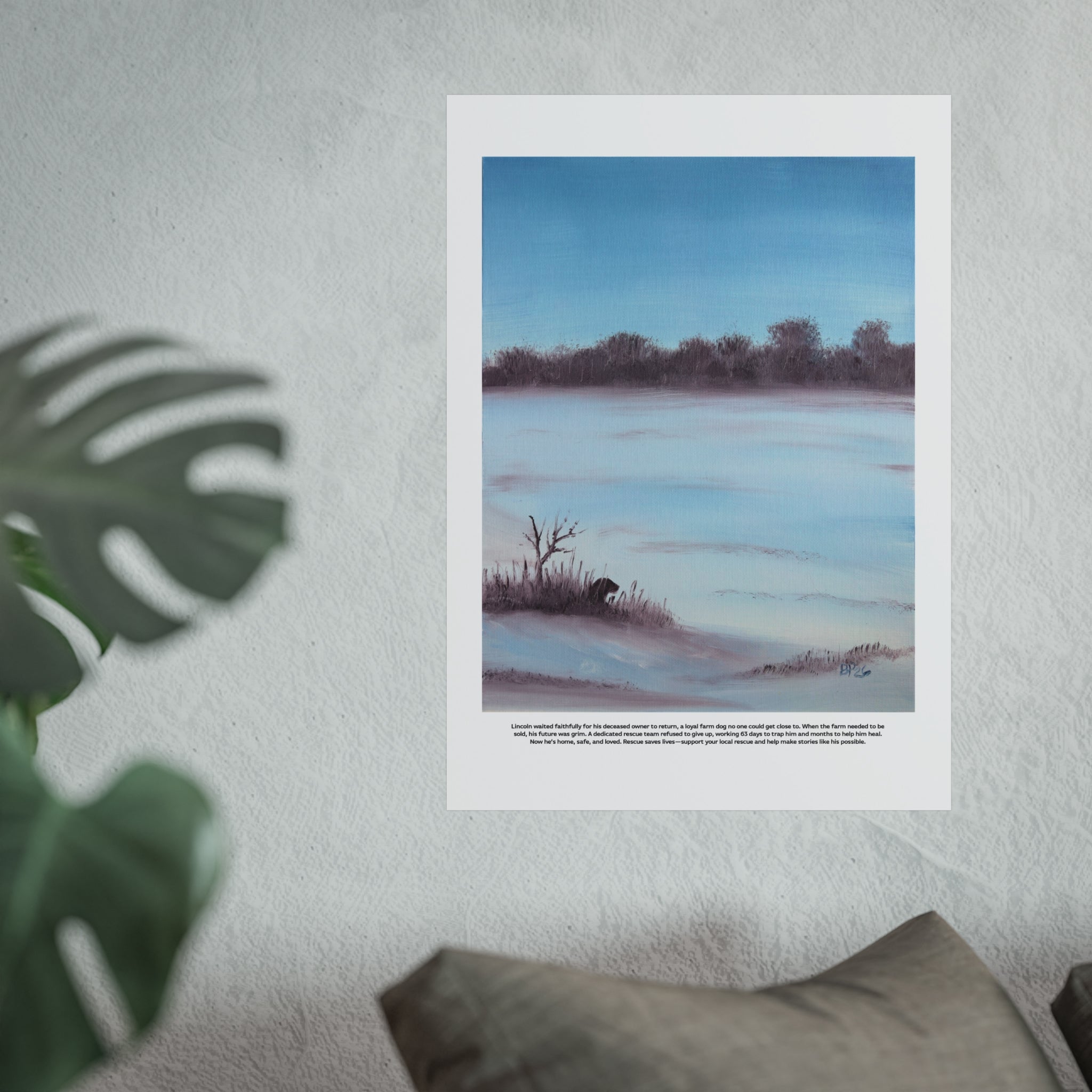 Lincoln — Original Painting by  Brian Patterson — Fine Art Poster