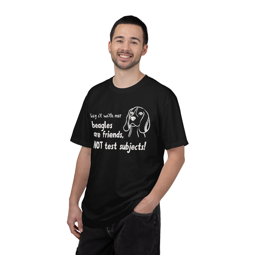 Beagles Are Friends Not Test Subjects T-Shirt
