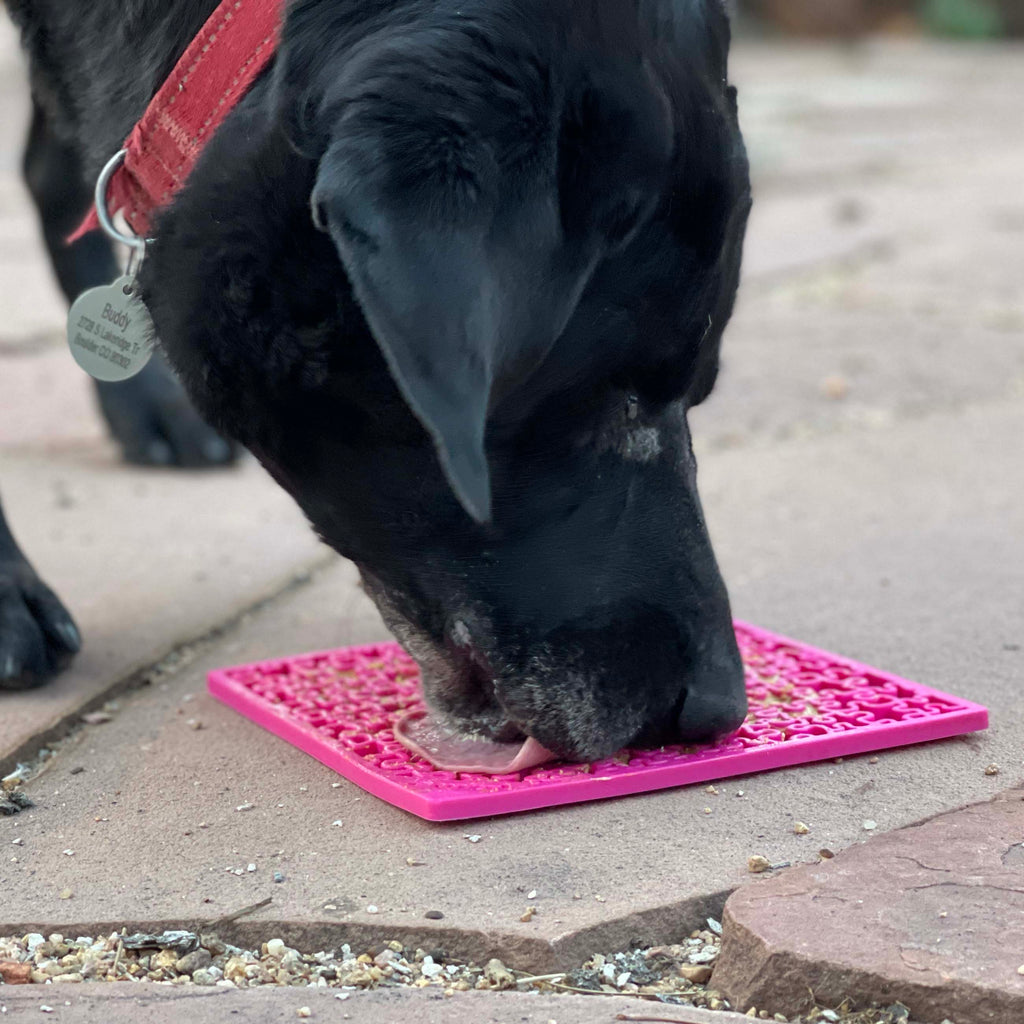 Jigsaw Puzzle eMat - Enrichment Lick Mat for Dogs and Cats | eMat Enrichment Toy for Anxiety Relief | USA Made